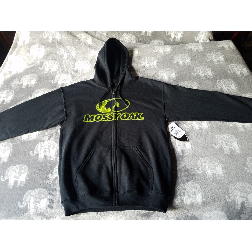 Men's Mossy Oak Zip Up Jacket